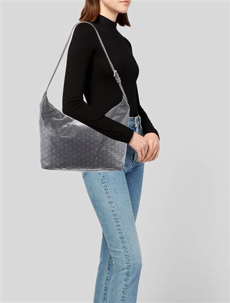 goyard grey hobo|goyardine bohemian grey.